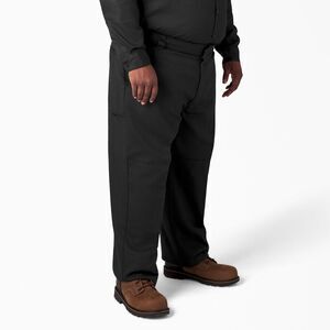 NWT Dickies Double Knee Work Pants Loose Fit Mens Big & Tall Size 44x34 Black